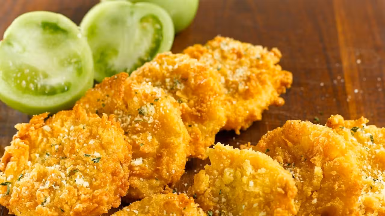 Fried Green Tomatoes - Grindstone Charley's - Lafayette, Lafayette, IN