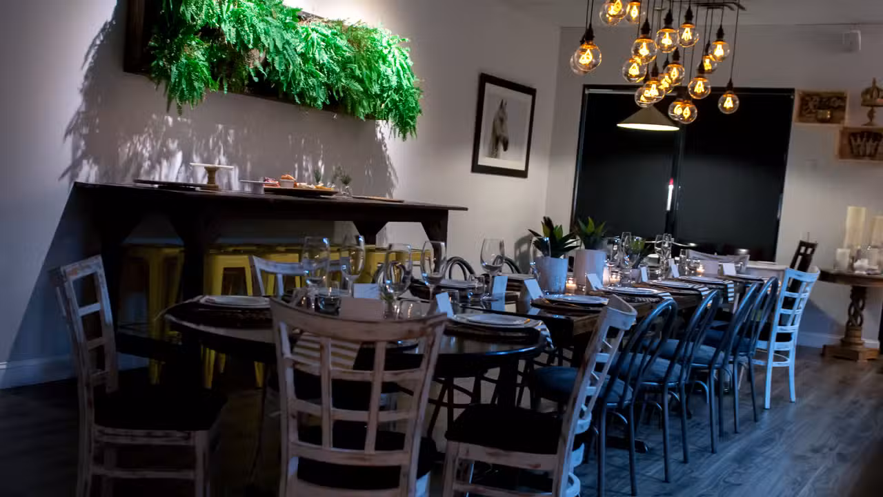 Binnenkant - Three Chef's Bistro, Philadelphia, PA