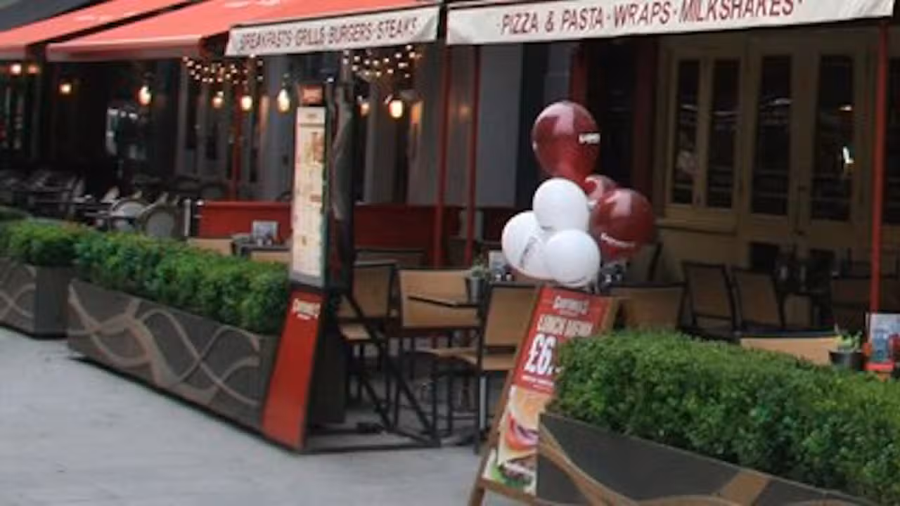 Exterior - Garfunkels - Irving Street, London, 