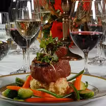 A photo of Whispers restaurant
