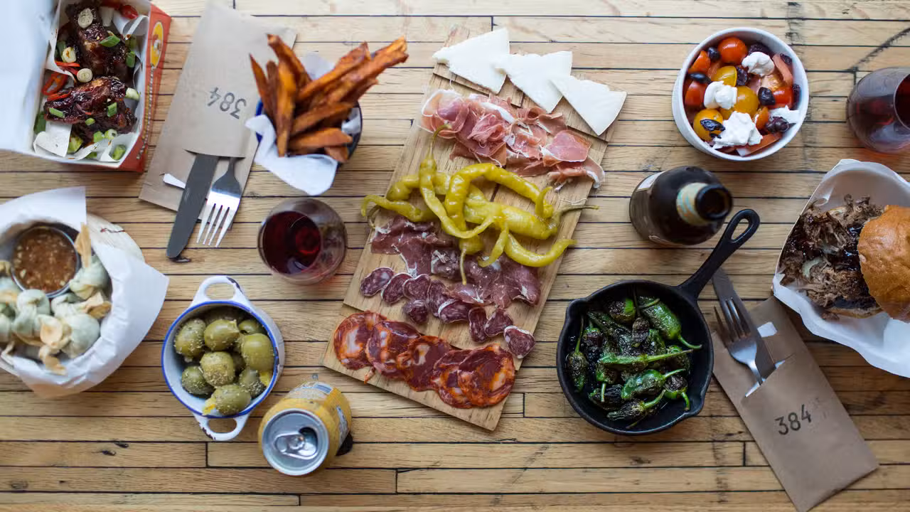 Food - Three Eight Four, London, 