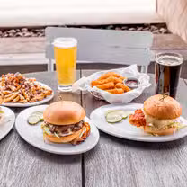 A photo of Zinburger Wine and Burger Bar – Tucson River restaurant