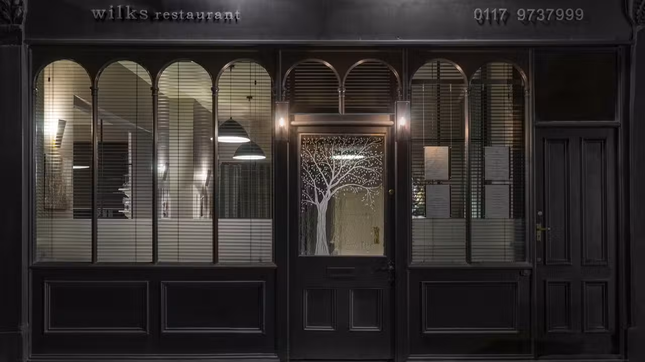 Buitenkant - wilks restaurant, Bristol, 
