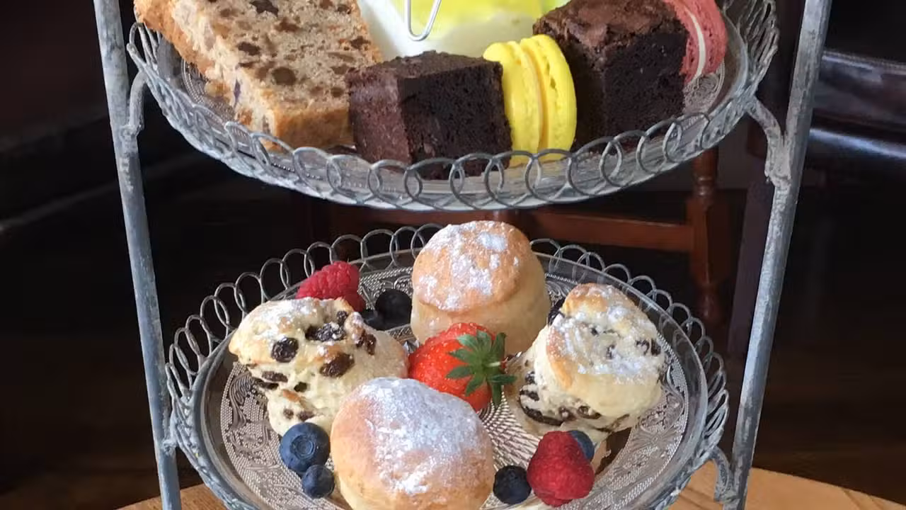 Afternoon Tea at Virginia Court Hotel, Cromer, Norfolk