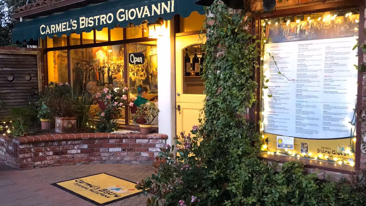Exterior - Carmel's Bistro Giovanni, Carmel, CA