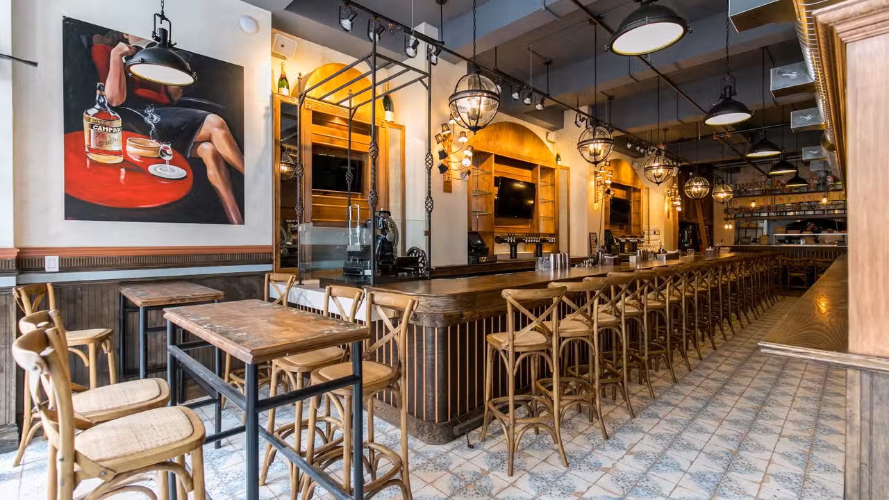 Interior - Woodpecker by David Burke, New York, NY