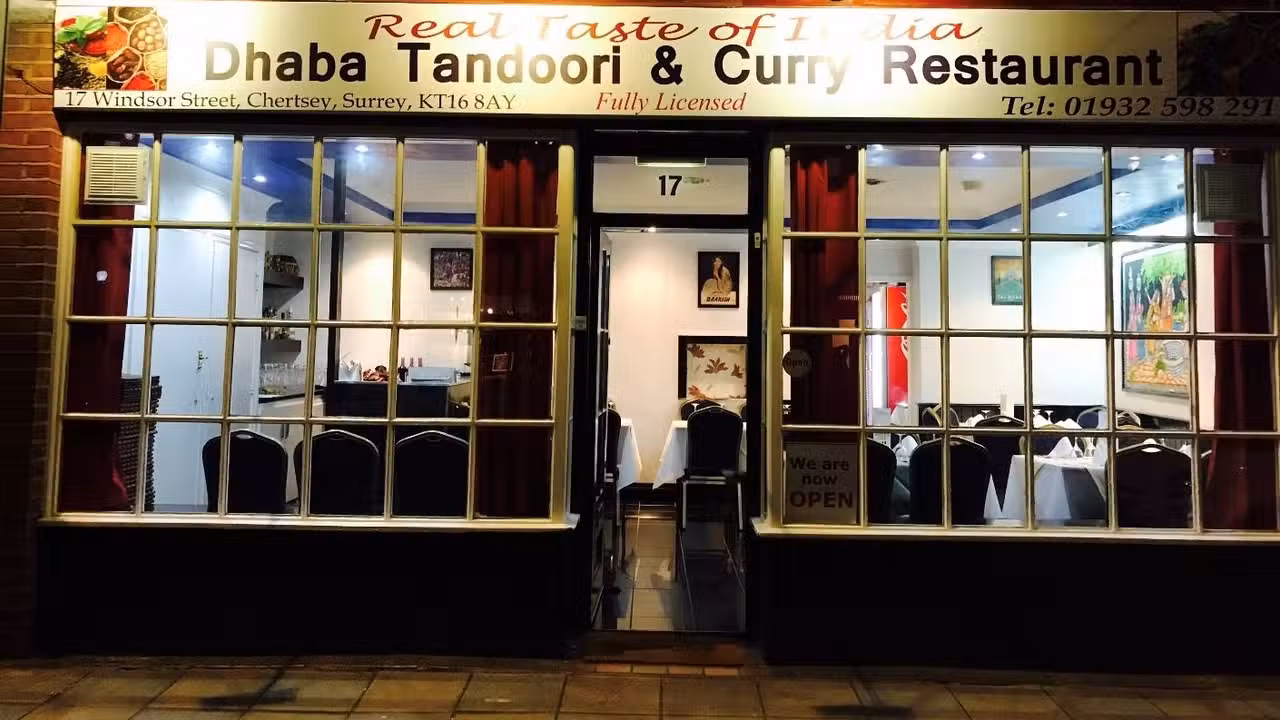 Dhaba Tandoori & Curry Restaurant Surrey Chertsey