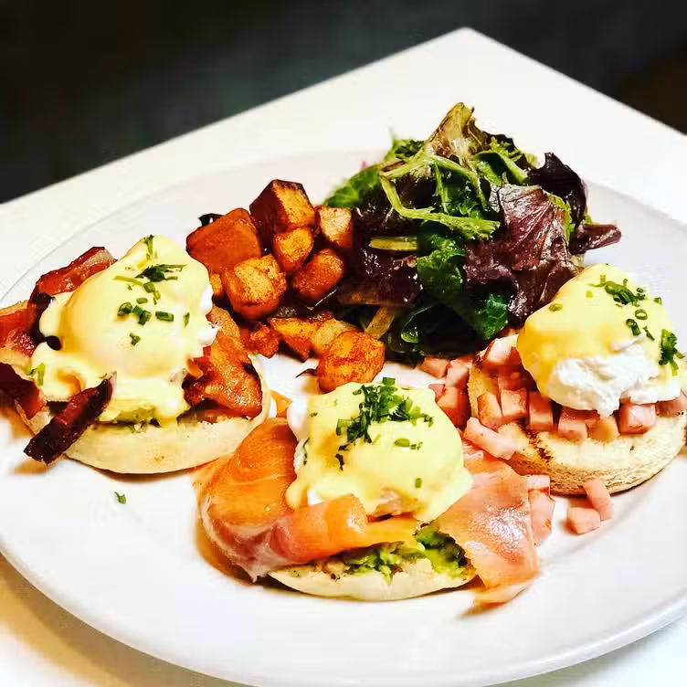 Eggs Benedict - Punch Restaurant, New York, NY