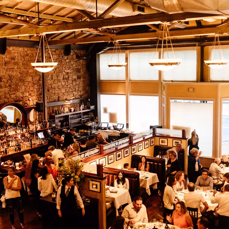 Dining Room And Bar Aerial Coles - Cole's Chop House, Napa, CA