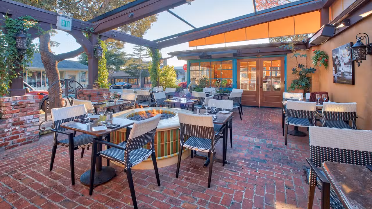 Interior - Village Corner California Bistro, Carmel, CA