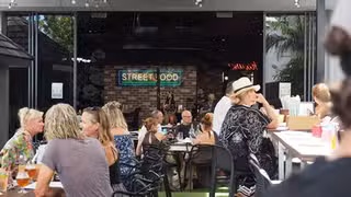 Une photo du restaurant Hideaway Kitchen & Bar Broadbeach