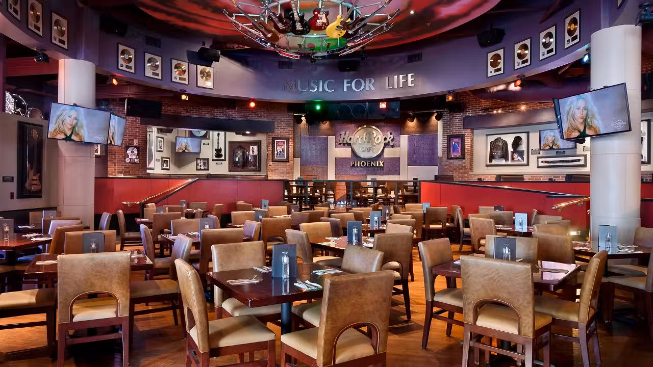 Binnenkant - Hard Rock Cafe - Phoenix - Permanently Closed, Phoenix, AZ