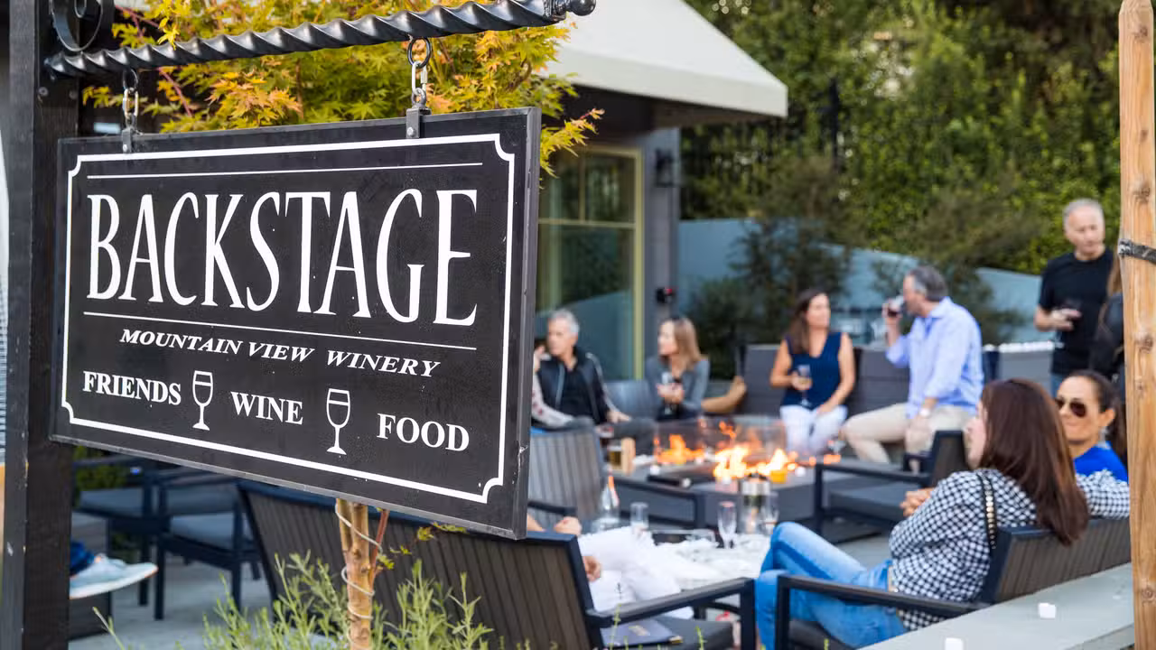 Backstage Wine Bar, Larkspur, CA
