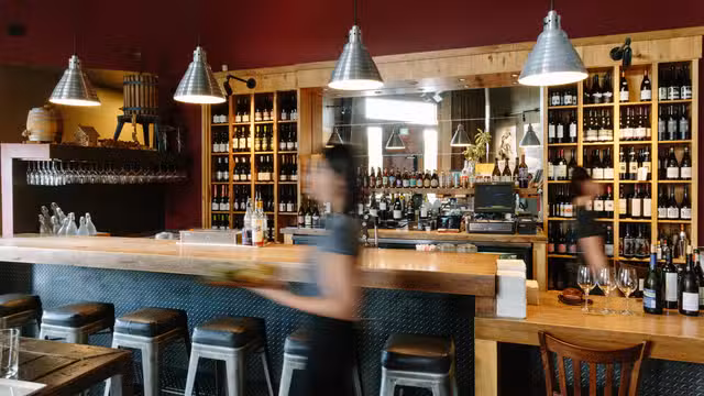 Una foto del ristorante Camp 4 Wine Cafe