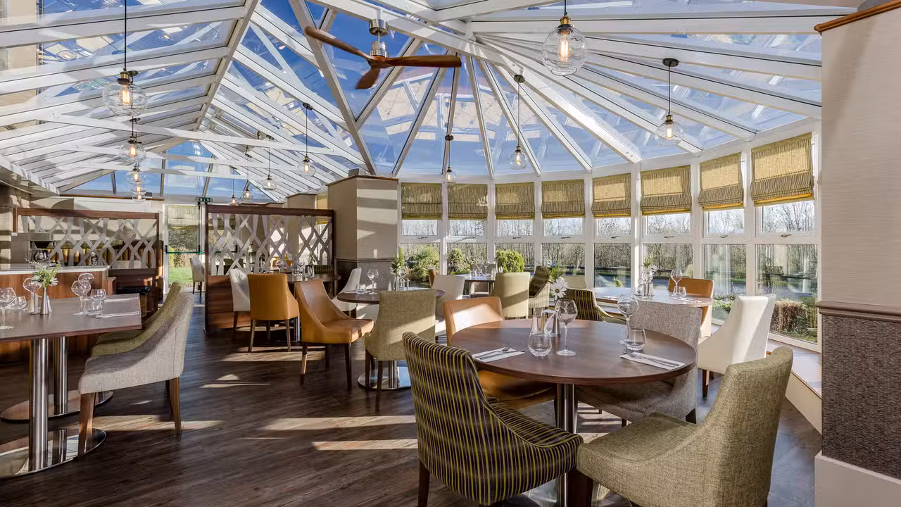 The Conservatory Restaurant at The Melbreak Hotel, Workington, Cumbria
