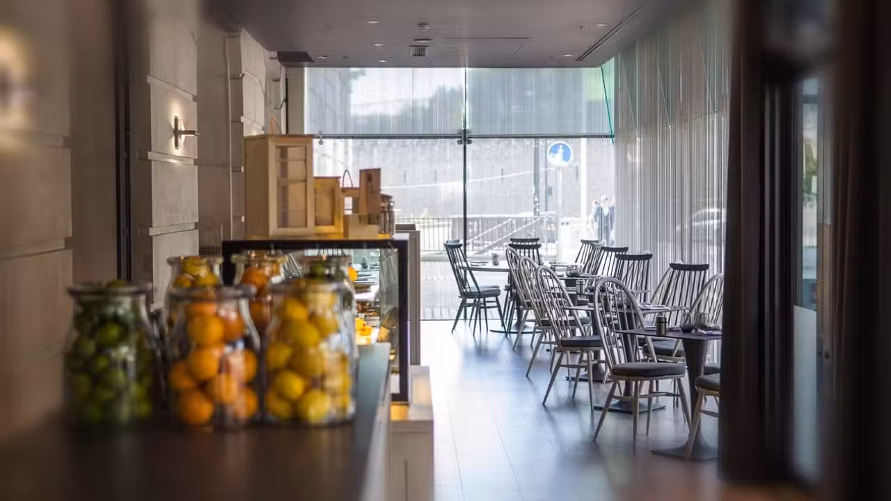 Binnenkant - Grey Restaurant @ Hilton Cardiff, Cardiff, West Glamorgan