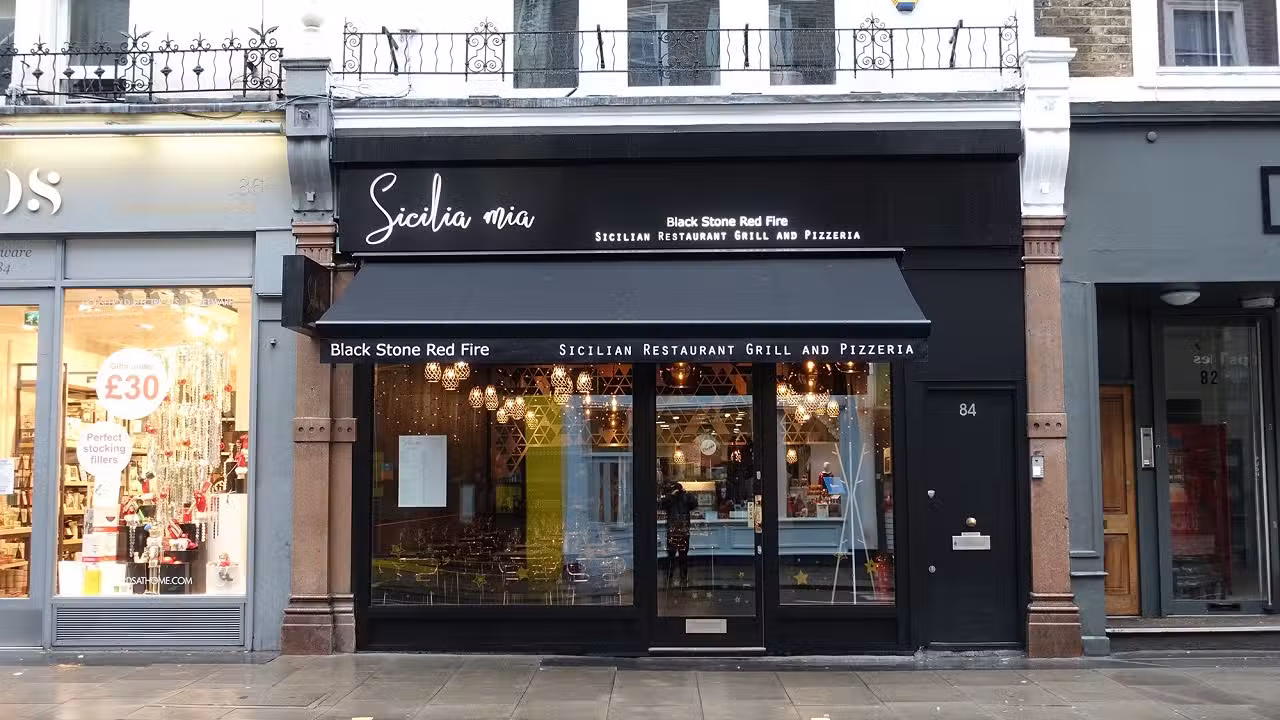 Sicilia Mia Italian Restaurant, London, 