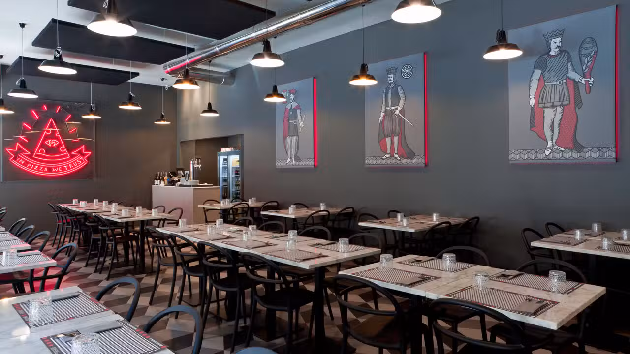 Binnenkant - Briscola Pizza Society - Porta Romana, Milan, Milan