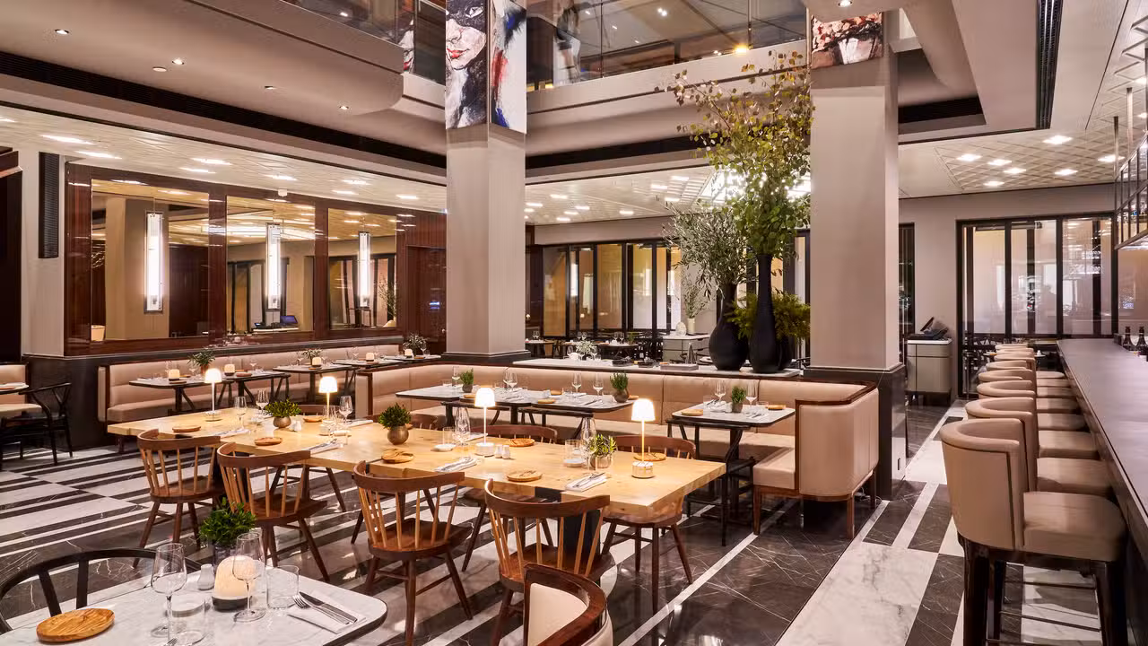 Interior - Brasserie - Hotel Lutetia - Paris, Paris, Paris