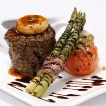A photo of Russell's Steaks, Chops, and More restaurant