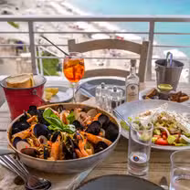 A photo of Agora Beach - Greek Kouzina & Beach Bar restaurant
