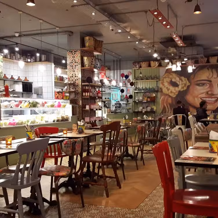 Interior - Comptoir Libanais - Poland Street, London, 