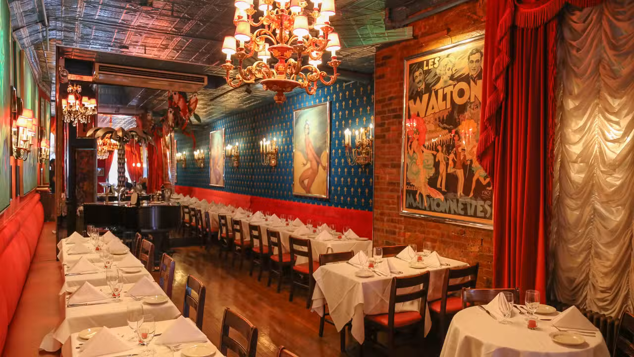 Interior - Chez Josephine, New York, NY