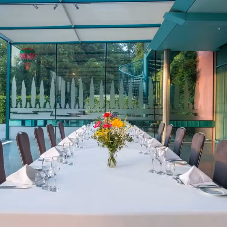 Conservatory Private Dining - Aqua Bar & Conservatory at Crowne Plaza Marlow, Marlow, Buckinghamshire