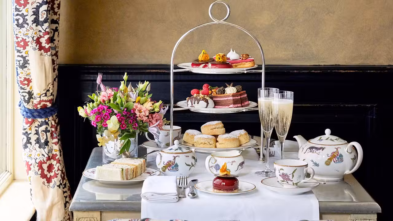Interior - Afternoon Tea at Brasserie Max, London, 