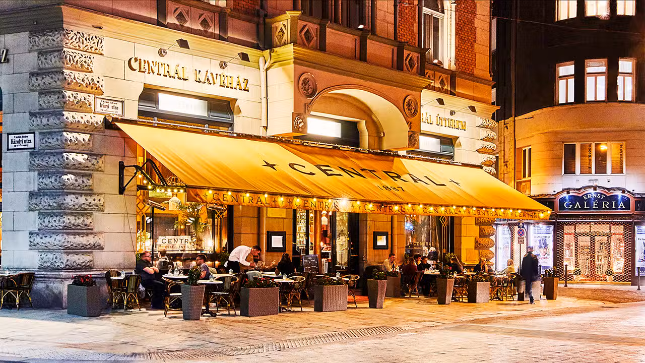 Central Cafe & Restaurant 1887, Budapest, Pest