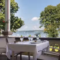 A photo of Heirloom Restaurant at the Athenaeum Hotel restaurant