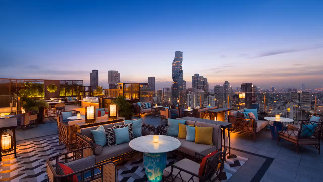 Yao Rooftop Bar - Bangkok Marriott Hotel The Surawongse, Bangkok, Bangkok