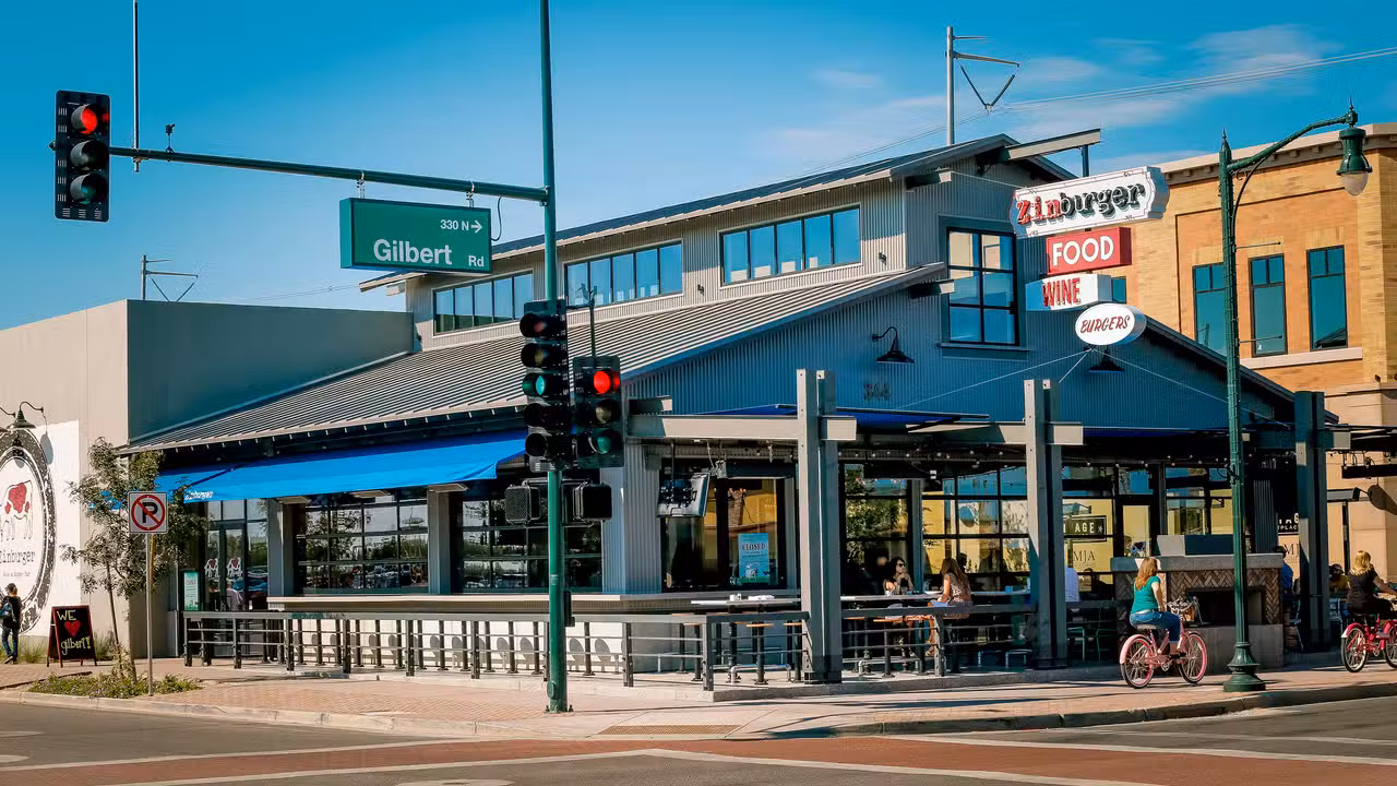 Interior - Zinburger Wine and Burger Bar - Gilbert, Gilbert, AZ