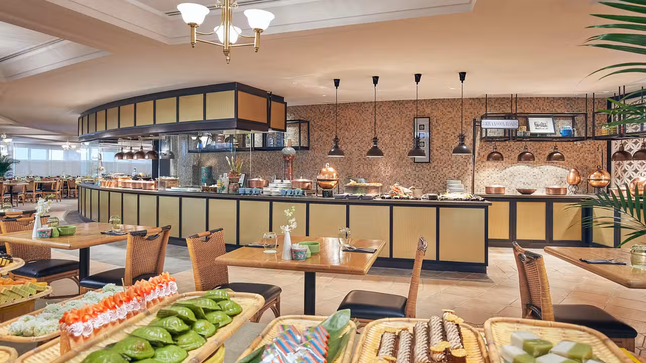 Binnenkant - Asian Market Café - Fairmont Singapore, Singapore, Singapore
