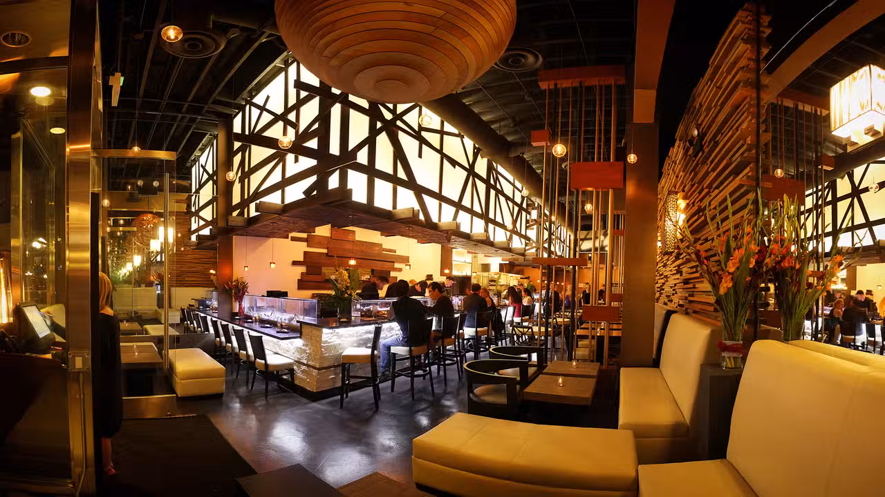 Interior - Full Moon Sushi Kitchen Bar and Lounge, San Diego, CA