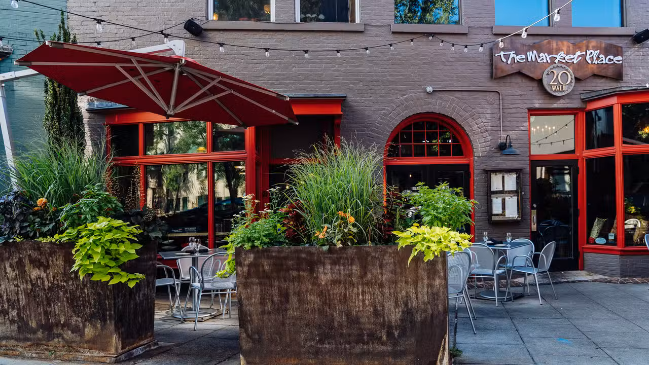 Interior - The Market Place Restaurant, Asheville, NC