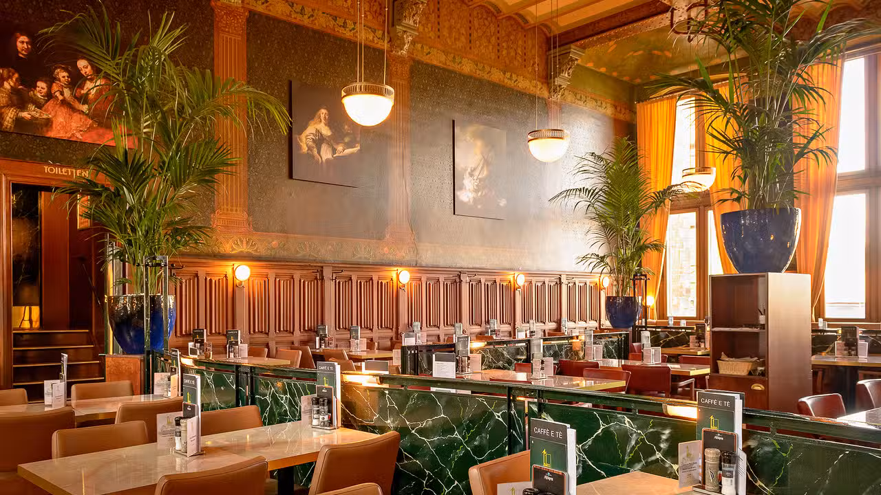 Binnenkant - Grand Cafe Restaurant 1e klas, Amsterdam, Noord-Holland
