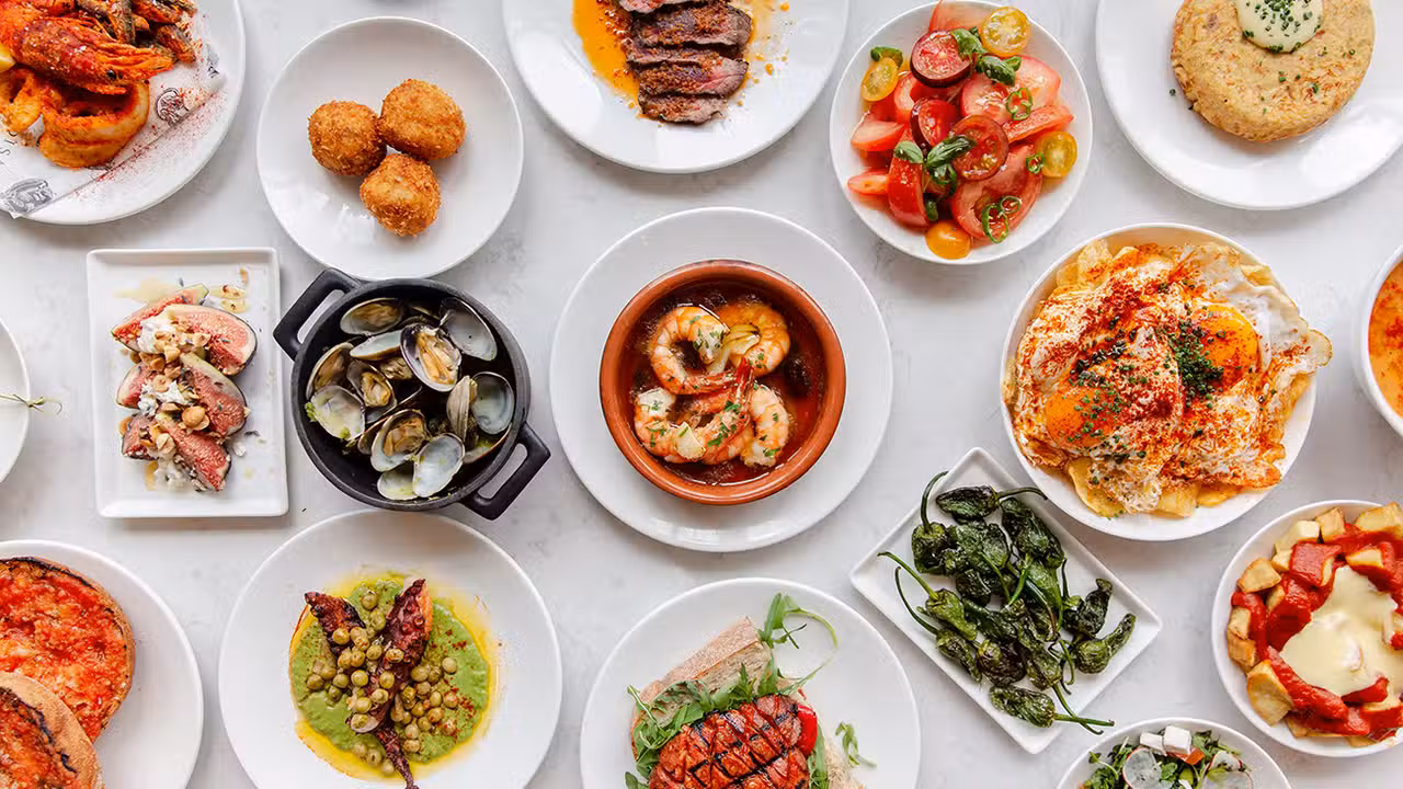 Interior - Tapas Brindisa South Kensington, London, 