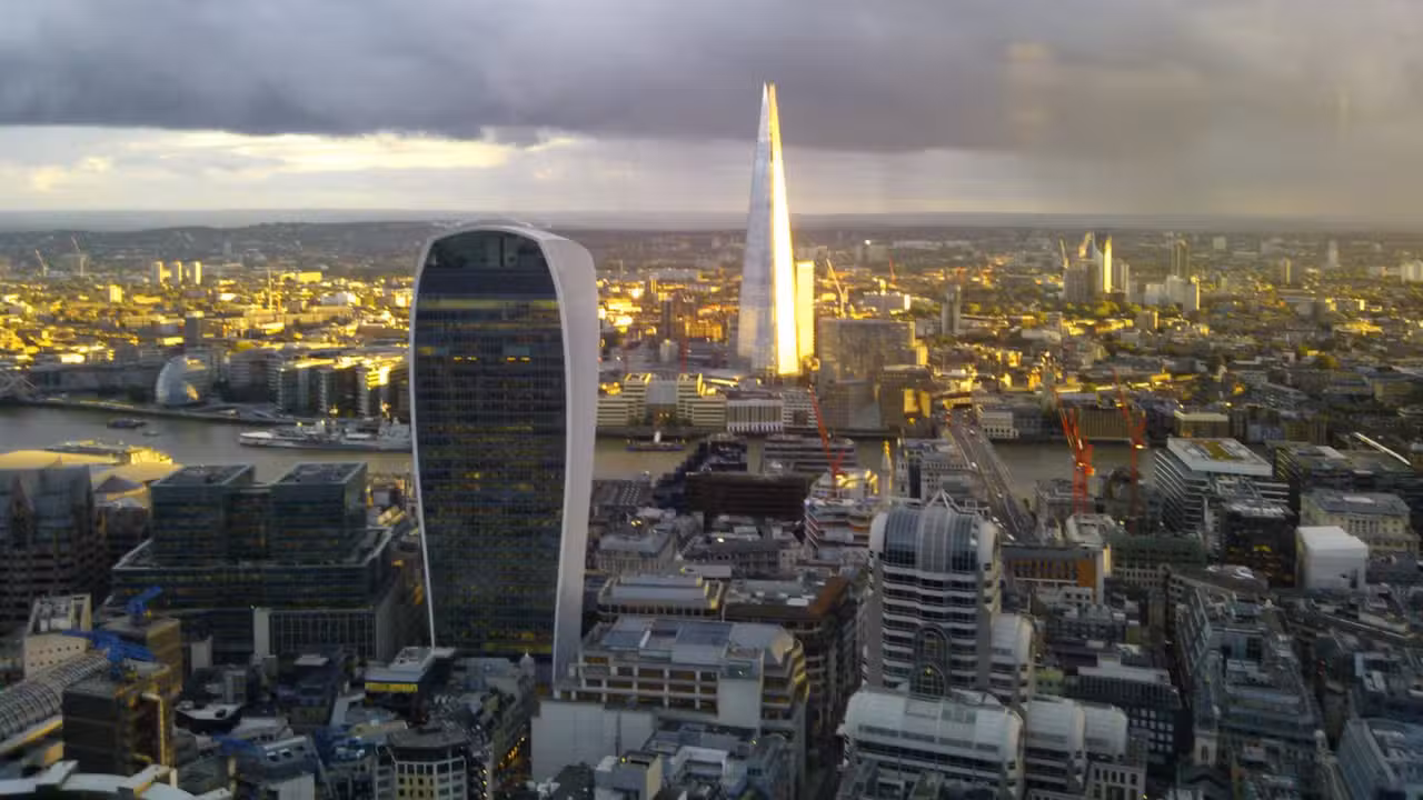 Binnenkant - Vertigo 42 (champagne bar), London, 