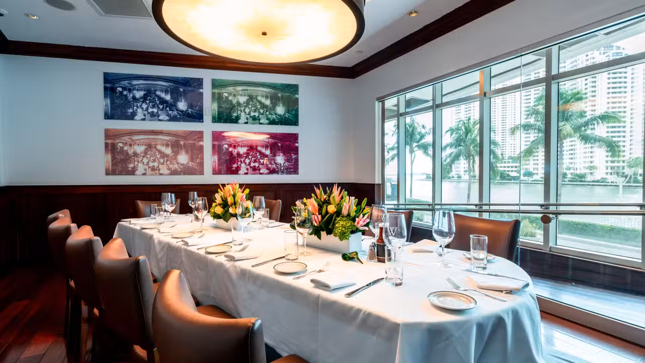 Interior - Wolfgang's Steakhouse - Miami, Miami, FL