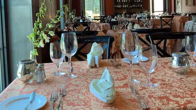A photo of Roghani's Restaurant at Chateau des Fleurs restaurant