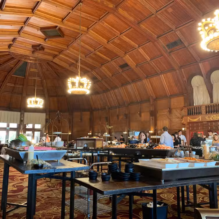 Interior - Crown Room Brunch at Hotel del Coronado, San Diego, CA