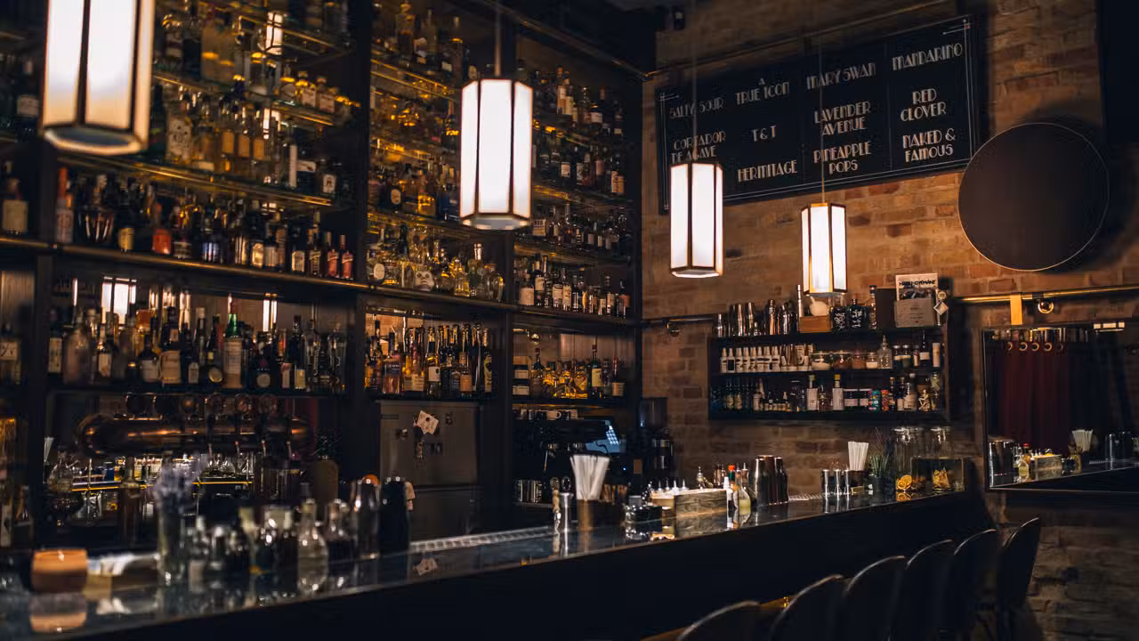 Interior - Black Swan Bar, Budapest, Pest