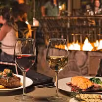 A photo of Jackalope's Bar and Grill at Tenaya Lodge restaurant