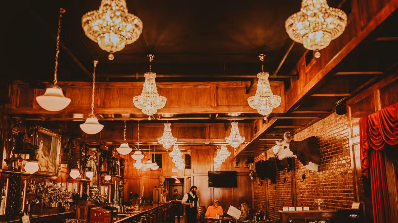Binnenkant - McClintock Saloon, Oklahoma City, OK