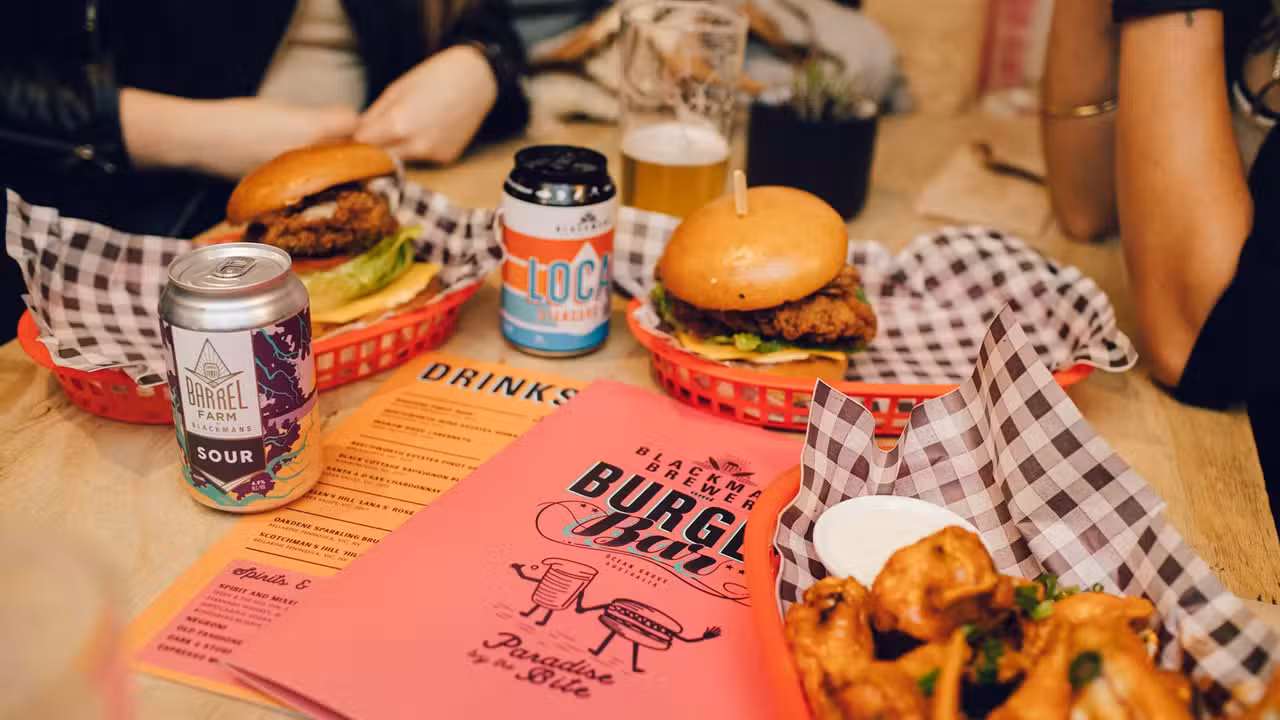 Comida - Blackman's Brewery & Burger Bar, Ocean Grove, AU-VIC
