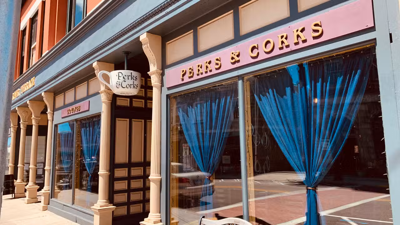 Perks & Corks Cafe, Westerly, RI