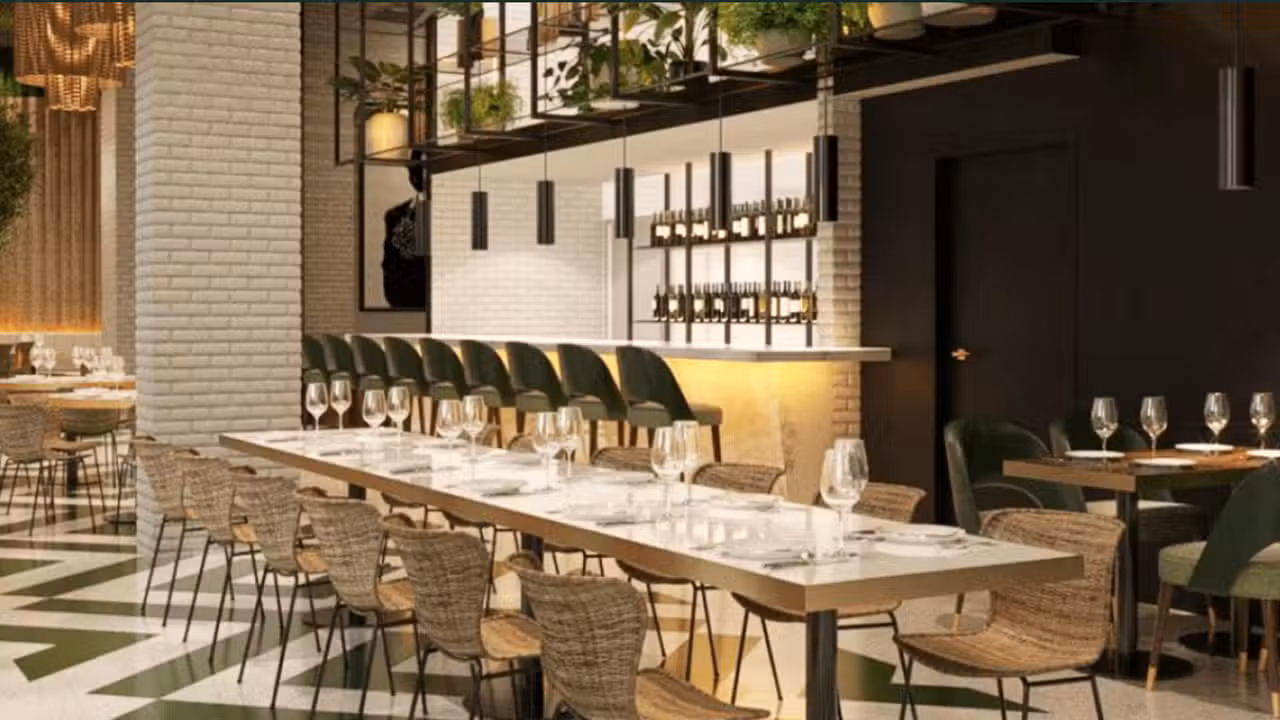 Binnenkant - Saga Restaurant, Miami, FL