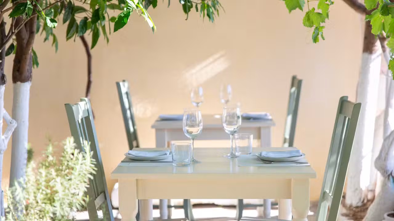 Interior - Lemonokipos Restaurant, Rethymno, Crete