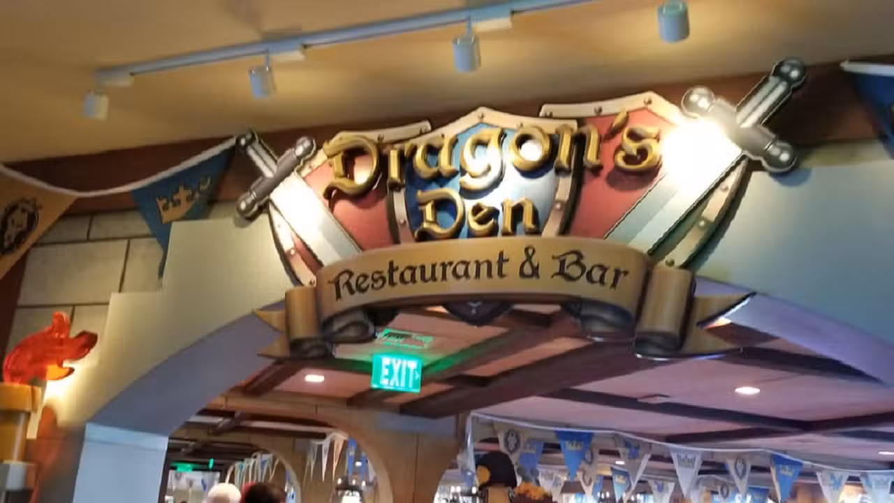 Exterior - Dragon's Den Restaurant and Bar- LEGOLAND Castle Hotel, Carlsbad, CA